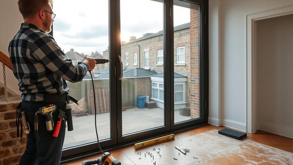 Aluminium Door Installation Westcombe Park