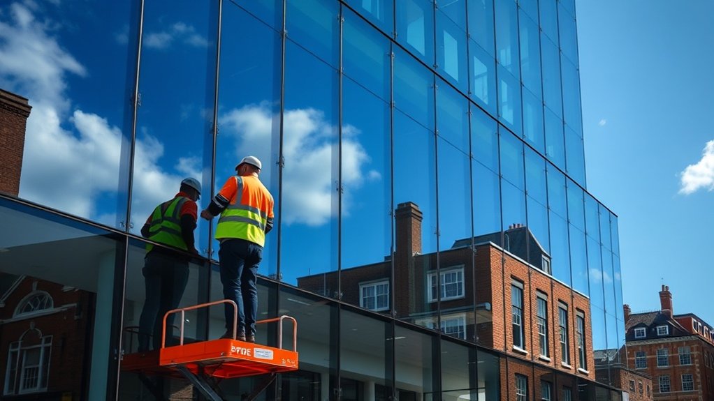 Commercial Glazing Vanbrugh Park