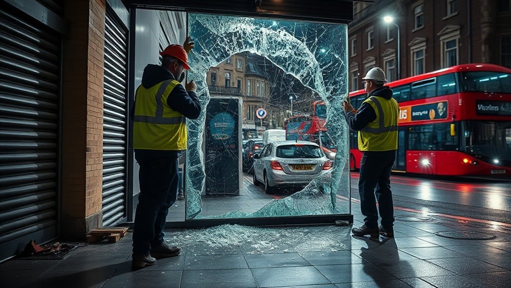 Emergency Shop Front Repair Westcombe Park