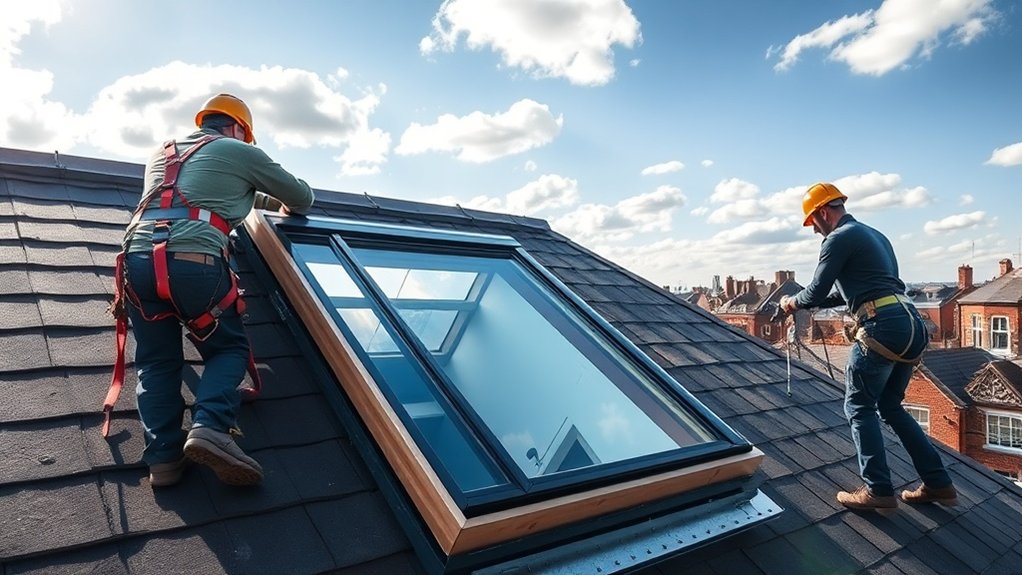 Skylight Installation Vanbrugh Park