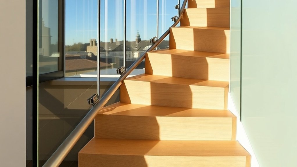 Staircase Glass Panels Westcombe Park